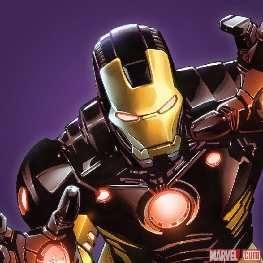 Personagem Homem de Ferro Marvel